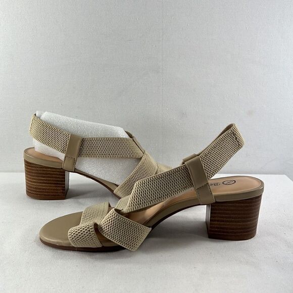 Bella Vita Jodi Stretch Sandals Natural size 10 W - Picture 5 of 8